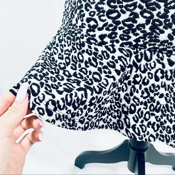 OLSENBOYE Leopard Print Godet Skirt - Picture 4 of 9